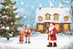 draw unique christmas illustration