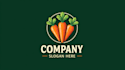 make eye catching carrot fruit logo