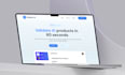 design figma landing page, saas website UI UX design