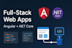 build full stack web applications with angular and net core