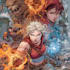 draw a cover art or comic cover art
