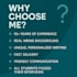 create a professional CV,  and coach you for interviews