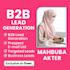 provide accurate b2b leads and verified emails