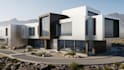 design custom barndominium plan floor plan house plan drawing with 3d rendering