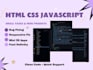 fix html css javascript code