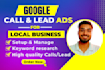setup google ads call only campaign to bring local customers