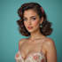make seductive retro bombshell style