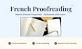 proofread and correct your french text professionally