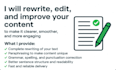 rewrite, edit, and polish your content
