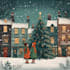 design christmas themed illustration