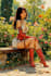 make vintage bombshell seductive pin up style