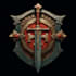 draw medieval, fantasy, rpg gaming logo