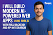 build modern ai powered web apps using rork ai with full backend and API
