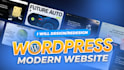 do modern business website design, redesign and wordpress website development