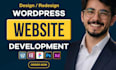 build a premium wordpress website with mobile responsive and speed optimization
