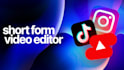 do a simple video editing for you short form video