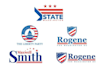 do unique political campaign and election logo design