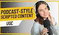create podcast ugc for your brand