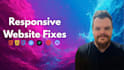 fix responsive website issues