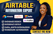 setup airtable automation airtable database softr webapp integration crm expert