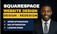 design squarespace website, redesign squarespace website, edit squarespace