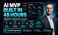 build a working ai mvp, ai website, or saas prototype in 48 hours