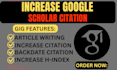 promote your research articles to increase citations and scholary impact