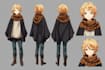 draw anime character an illustration and anime character