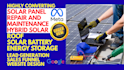 generate solar panel repair maintenance leads and build wordpress website
