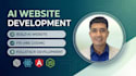 develop an ai website
