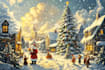 design christmas themed illustration