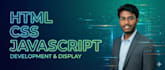 develop responsive websites with HTML CSS javascript