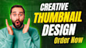 design eye catching thumbnails within 2 hours