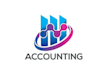 design modern consulting, financial, accounting logo