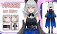 draw vtuber reference sheet oc ref sheet anime vtuber ref sheet 2d vtuber model