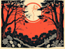 create awesome linocut illustration art