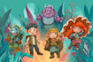 draw children or cartoon fantasy illustration