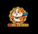 do engine powerful hamster mascot logo with t shirt design