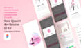 create modern and clean mobile UI app screen designs