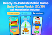 develop a ready to publish unity mobile game