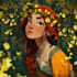 create a beautiful character artwork for you