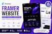 develop framer website, framer landing page, framer design and redesign