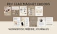 design a professional lead magnet ebook workbook and pdf freebie