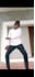 do a funny father christmas breakdance