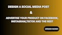 design a creative ads for social media growth