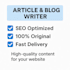 research and write your articles