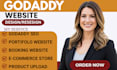 build godaddy ecormmerce website redesign website godaddy airo godaddy SEO