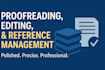 premium proofreading and reference management service