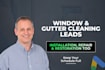 get window cleaning and gutter cleaning leads via google ads