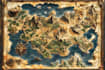 draw map illustration map design fantasy map illustration